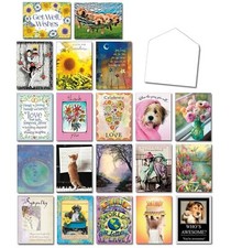 Leanin' Tree, Greeting Cards Assortment Box, 20 All Occasion Cards Assortment...