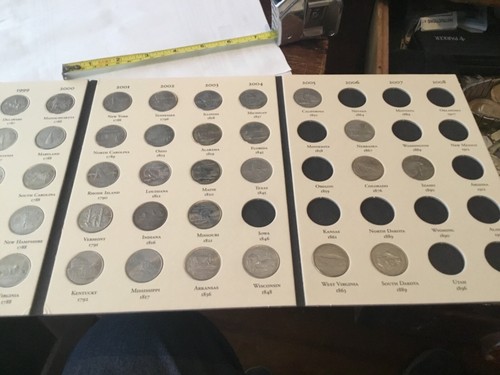 50 Fifty State US Commemorative Quarters Set 1999-2008 Partial with 36Coins - Picture 2 of 4