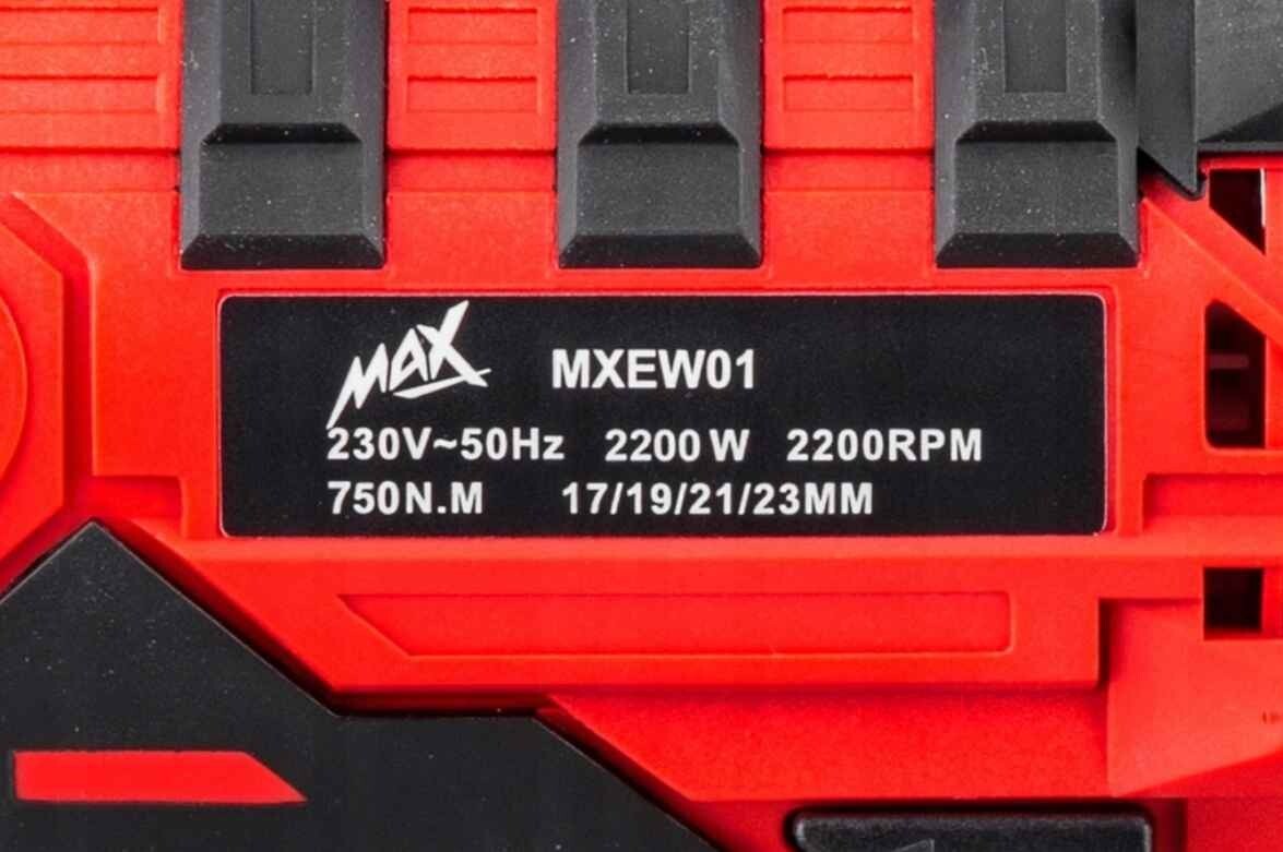 Clé à chocs électrique MAX pour débloquer les écrous de roue rouillés