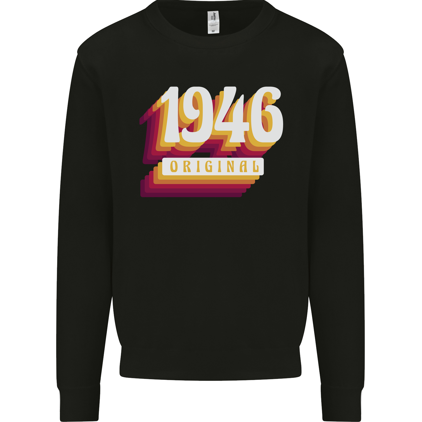 Retro 79th Birthday Original 1946 Mens Sweatshirt Jumper