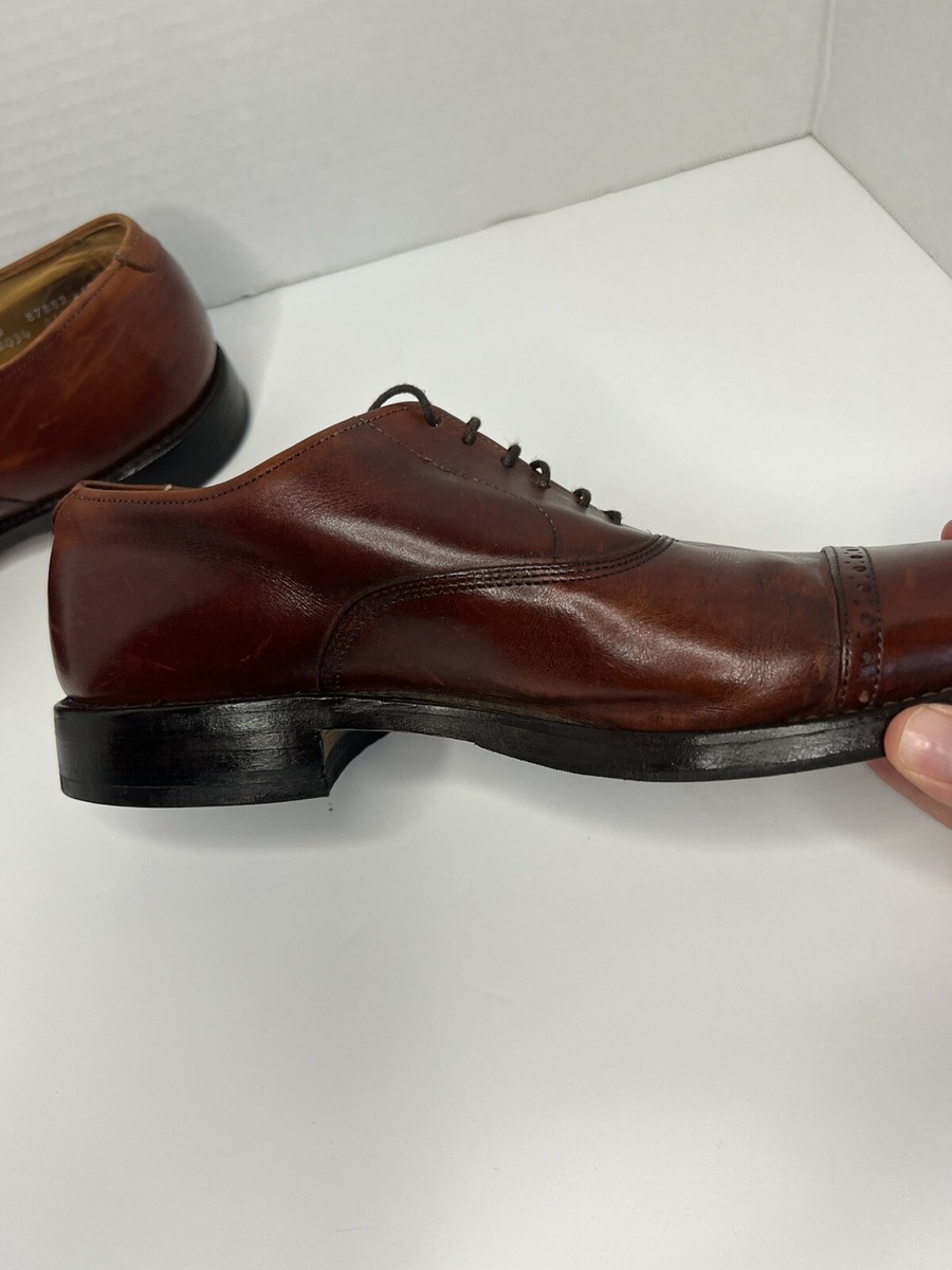 Allen Edmond Fifth Avenue Cap Toe Byron Dark Chili Brown  display picture 3