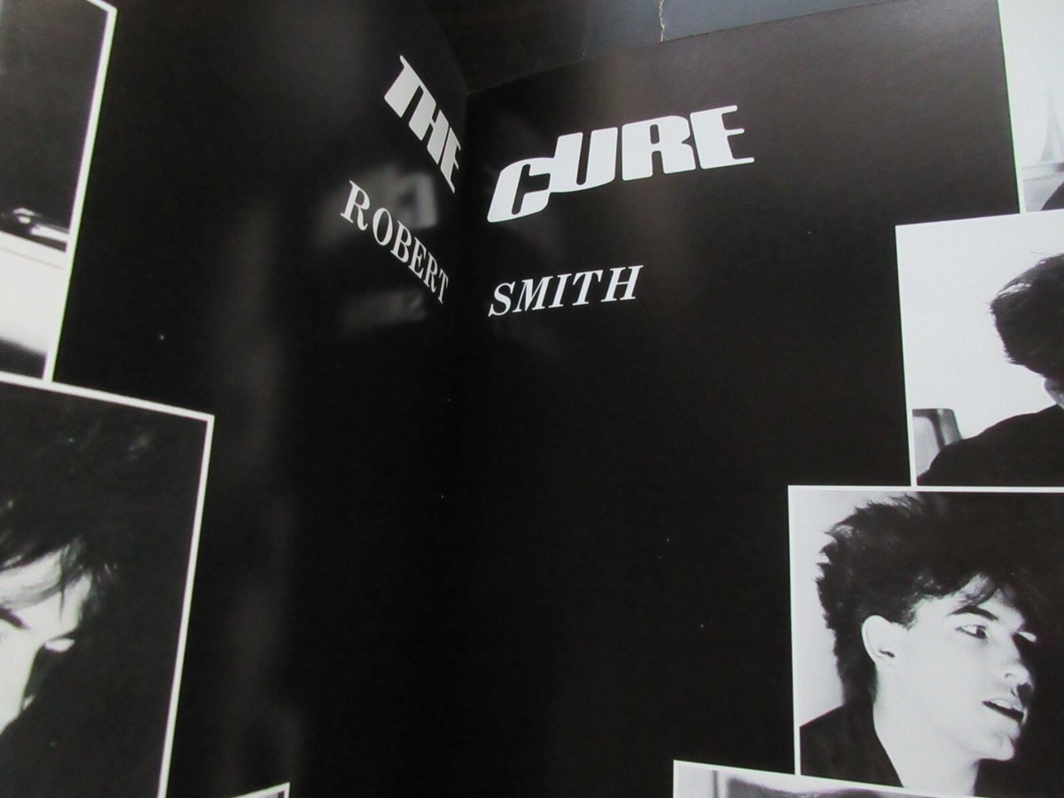 Cure Top 1984 Japan Tour Book Program w Osaka Ticket , Poster