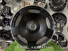 4 X 22 Inch 5x112 Amg Monoblock Style Black Wheels Fits For Mercedes-benz Gl Ml