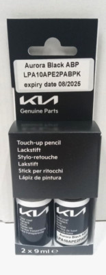 (1138,89 /1L) Original Kia Lackstift Aurora Black Aurora Schwarz ABP Lack