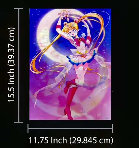 Sailor Moon, Sawai Miyu - 3D Poster, 2 Bilder in einem, 3D Effekt - Bild 2 von 9