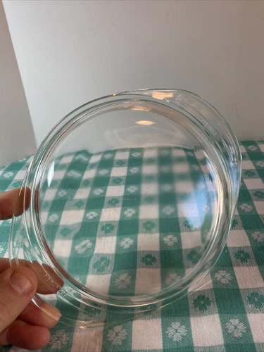 Pyrex Glass Replacement Lid 682 C 27 Dome Handle Tabs for 1 QT Casserole Dish