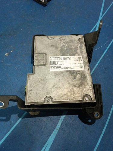 KUDA Naviconsole Per Mercedes Classe C (da 04/11) | Supporto Per Navigatore E Smartphone, Nero, Antiscivolo