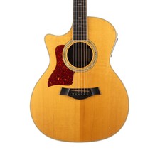 Used Taylor 814-ce Grand Auditorium Left Handed Natural 2000