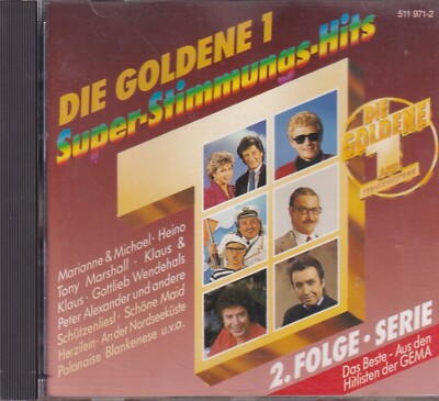 Die Goldene 1 Super Stimmungshits - Hot Dogs, Maxl Graf -CD-670- vg++