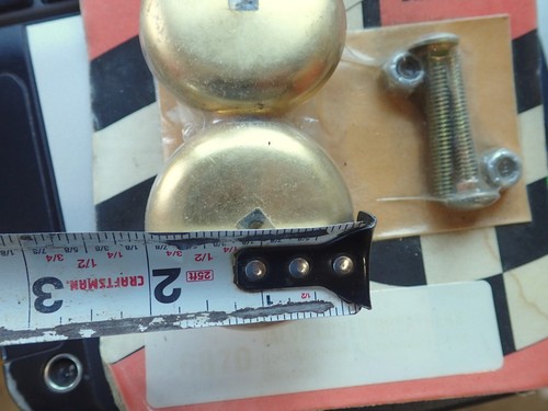 NOS Vintage Moroso Gold Anodized Aluminum Valve Cover Breathers Day 2 Muscle Car - Picture 15 of 16