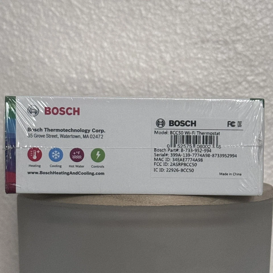 Bosch BCC50 Connected Control Smart 7-Day Programmable Thermostat 8733952994 * - Image 3 of 4