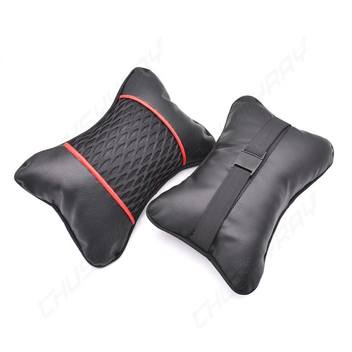 Car Headrest Neck Rest Pillow Cushion For Ford Mustang - Picture 11 of 14