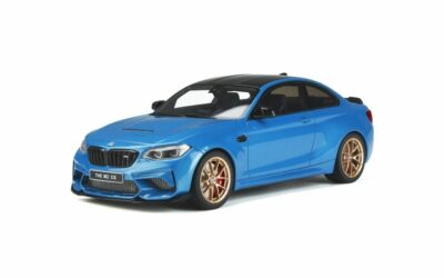 1/18 BMW M2 CS (F22) Misano Blue Metallic Resin Model Car by GT