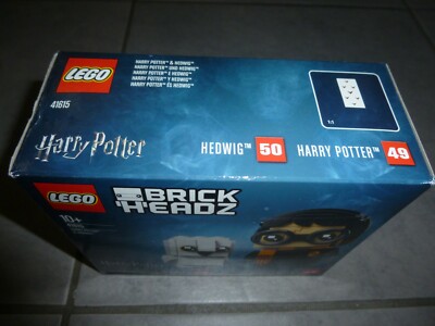 Lego Harry Potter Brick Headz 41615 Harry Potter & Hedwig | eBay UK