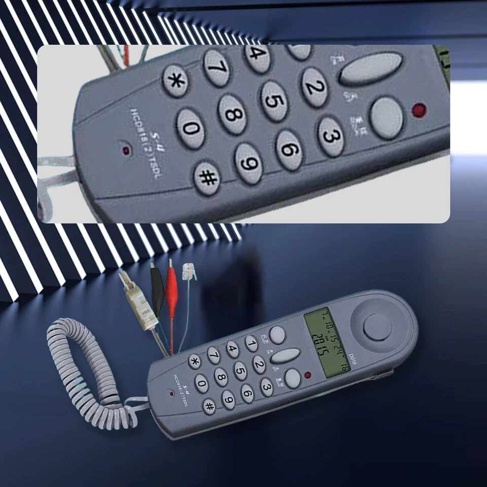Серый телефон телефон приклад тестер кабель набор инструментов линия неисправности P7R2 - Изображение 2 из 4