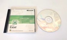 Microsoft Excel Version 2002 CD-ROM with key