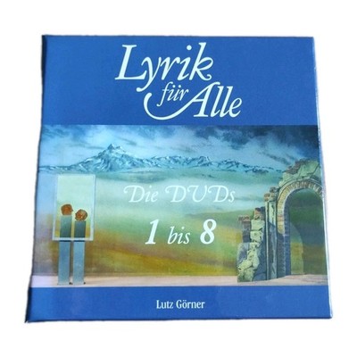 Lyrik für Alle   Die DVDs 1 bis 8   Lutz Görner   8 DVD Box