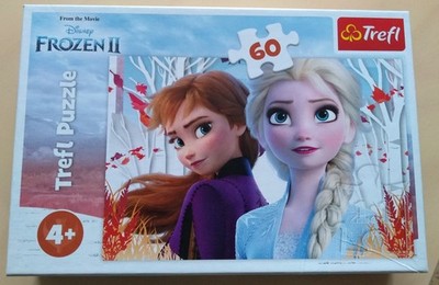 Kinderpuzzle von Trefl 60 Teile   Disney Frozen II sehr gut