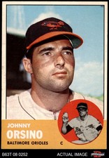 1963 Topps #418 John Orsino Orioles 7 - NM