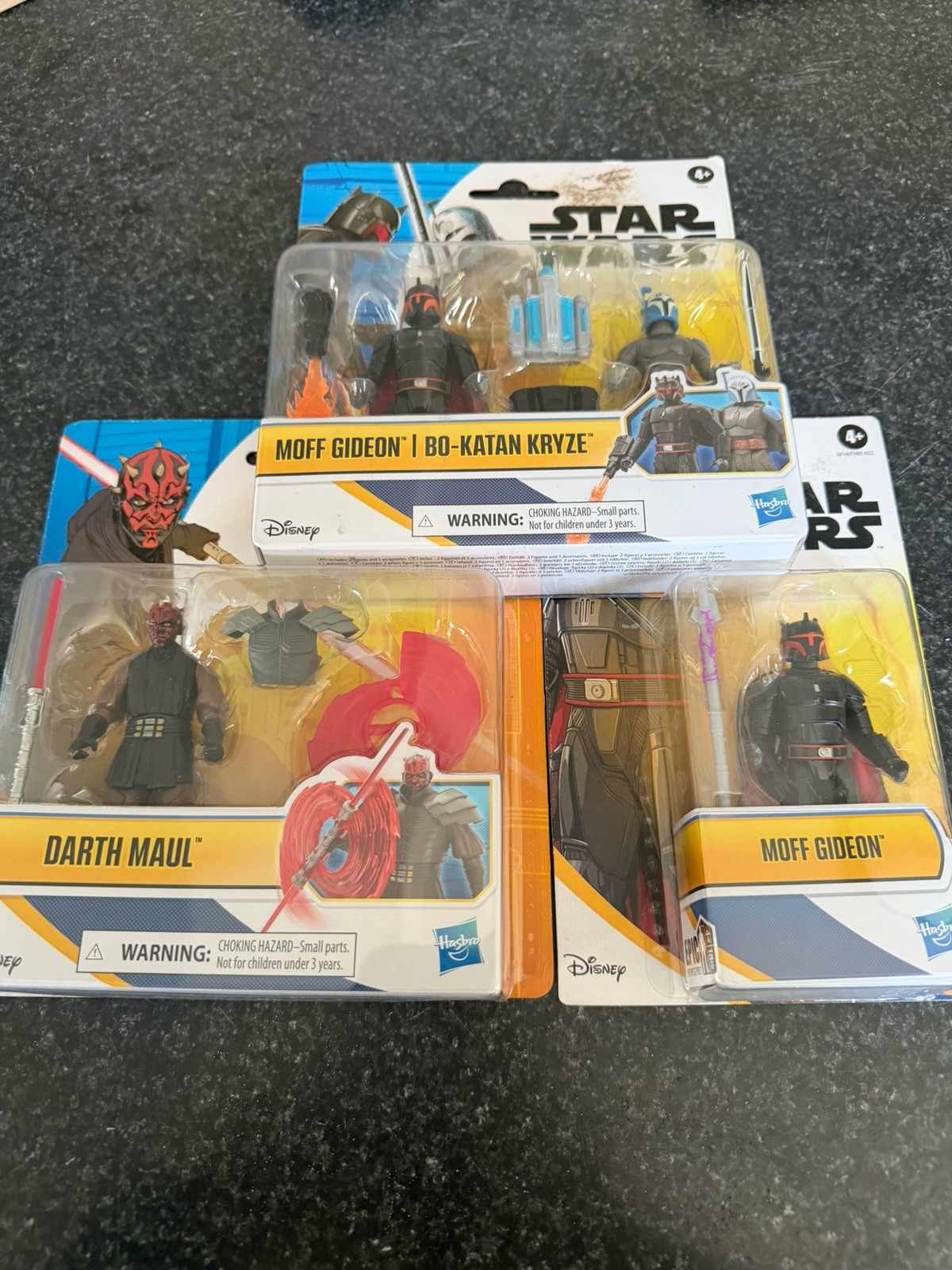 Star Wars Epic Hero Lot Of 3 NIB