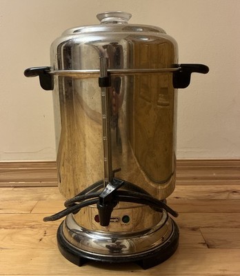 DeLonghi DCU62 The Ultimate Coffee Urn 20-60 cups Stainless Steel