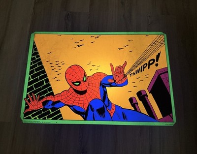 1971 Marvel Spider-Man Black Light Poster   Third Eye Inc.