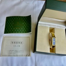 Gucci 1500L  Women's Vintage Watch Gold new battery　auct