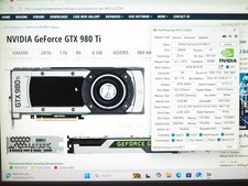 Las mejores ofertas en NVIDIA GeForce GTX 980 Ti 6GB tarjetas de