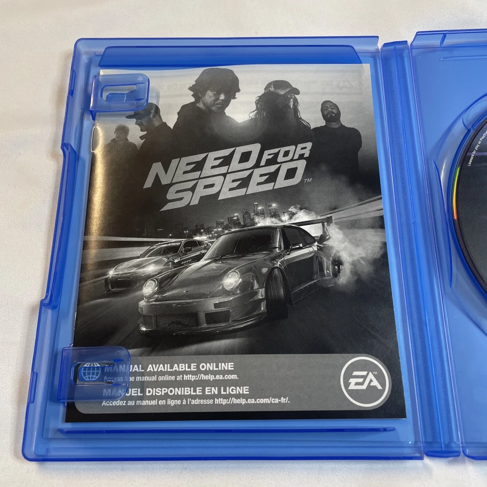 Need For Speed - Sony PlayStation 4 PS4 Complete in Box CIB. Tested. - Image 3 of 4