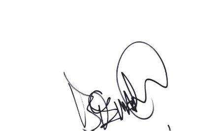 Biz Markie authentic signed rap Notecard W/Certificate Autographed (A0002)