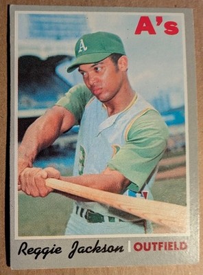 1970 Topps Baseball #140 Reggie Jackson NM 