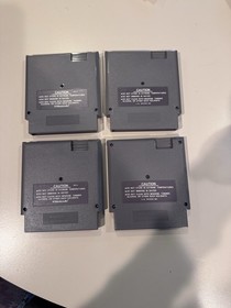 Lot 4 Nintendo NES Games Tiger-Heli Section Z Star Force Super Mario Duck Hunt
