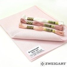 Zweigart Fabric 25ct Lugana Angel Blush 3835-443