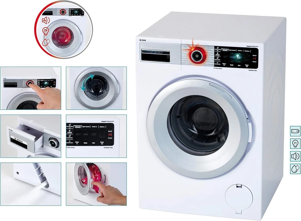 Theo Klein 9213 Bosch Toy Washing Machine - Image 3 of 4