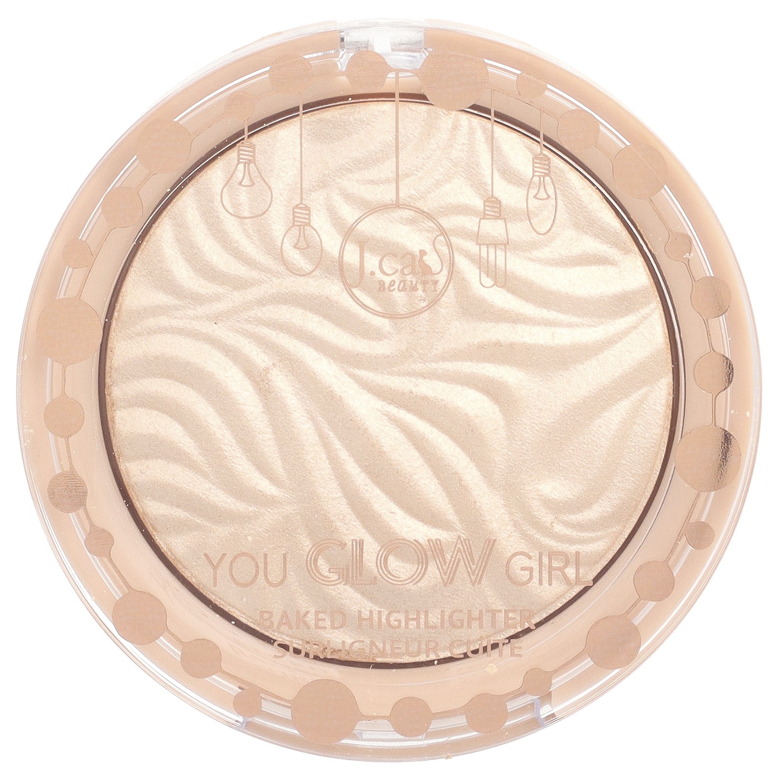You Glow Girl, Baked Highlighter, YGG111 Seaside Frost, 0.3 