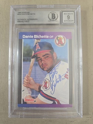 1989 Dante Bichette #634