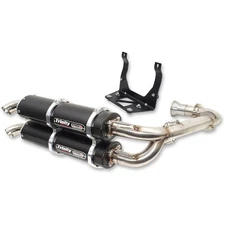 Trinity Racing Exhaust - Black - Dual TR-4161D-BK