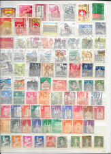 SUISSE - 180  timbres  oblitérés  -53 /6