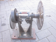 42865 Große Wickelmaschine antik Spulen Kabel etc Zählwerk 40cm gut Wiegand