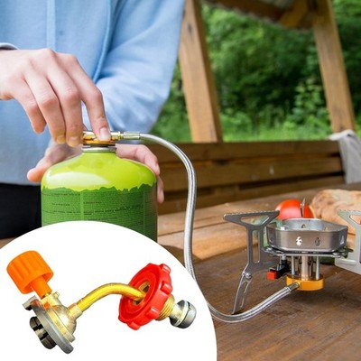 Gasflaschenadapter, Nachfüllanschluss für Gasflaschen, kompaktes Füllventil