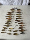 Lot Of 33 Antique Homemade Fishing Lure Spoons - Great For Any Collection!!! — photo 2
