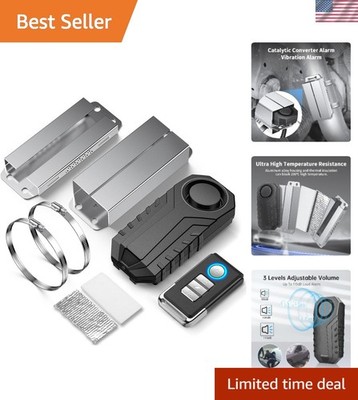 Adjustable Sensitivity Catalytic Converter Alarm with Remote and Heat Insulation