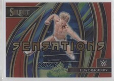 2024 Panini Select WWE Sensations Red Prizm 91/99 Ilja Dragunov #2 0c3