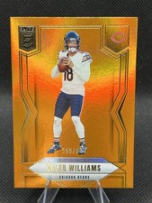 2025 Panini Donruss Elite Caleb Williams Orange #99 /849 Chicago Bears