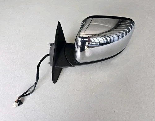 Jeep Grand Cherokee Overland Power Heated Chrome Mirror Driver OEM 2011-2013 