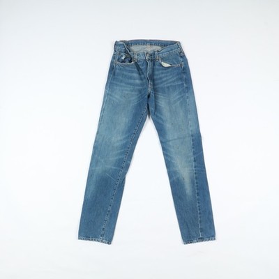 LEVI'S 501 RIVETS BIG E SELVEDGE Size W30 L34 Used (Cod.SJ1639) Vintage