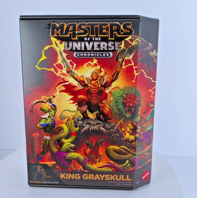 KING GRAYSKULL Mattel Creations Masters the Universe Chronicles  Heman MOTU