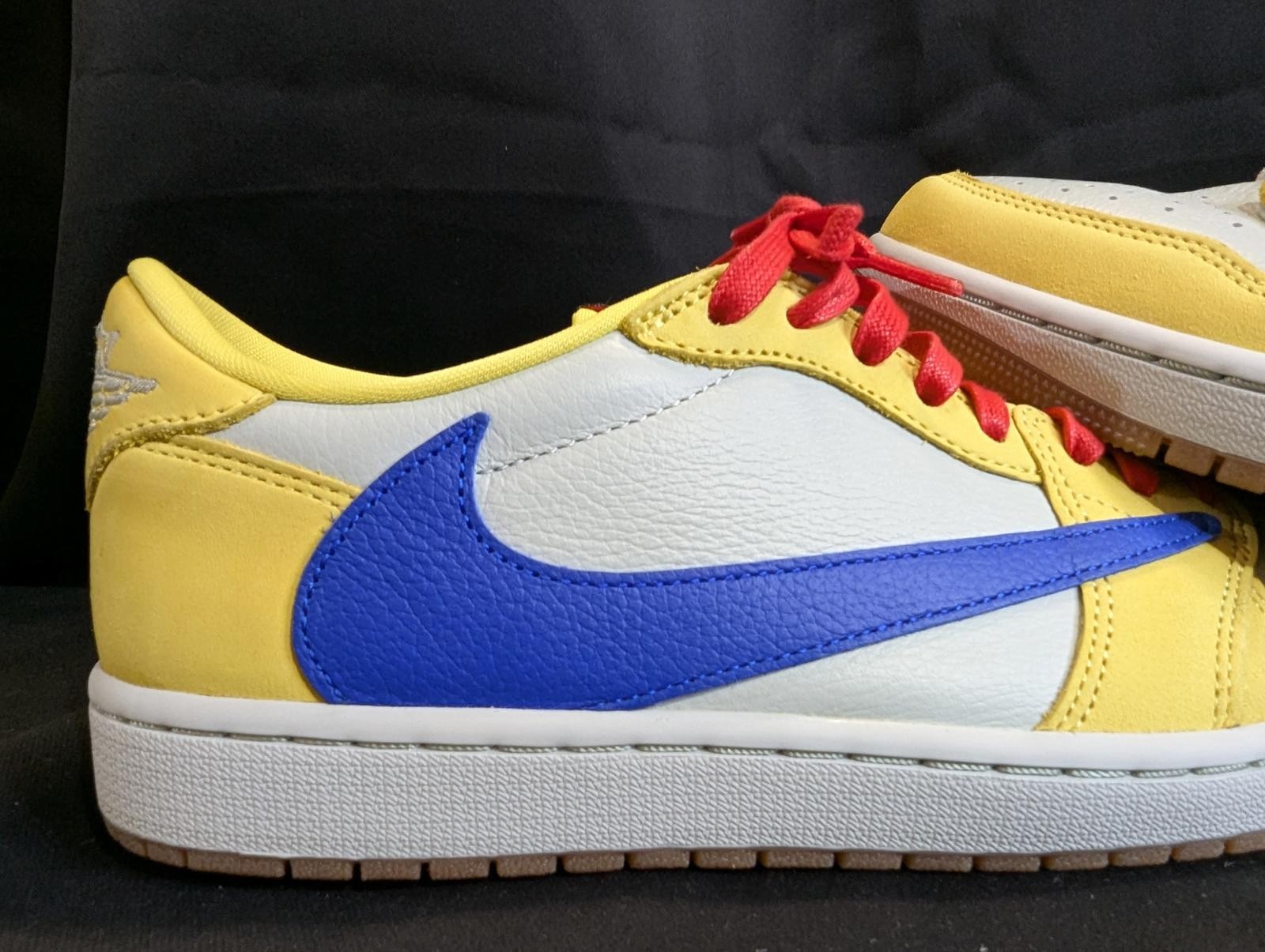 Travis Scott Jordan 1 Low OG SP "Canary" Wmns 11.5 / Men's 10 DZ4137-700