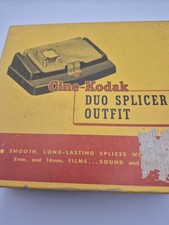Vintage Cine-Kodak Duo Splicer Outfit for 8mm and 16mm Movie Camera Film