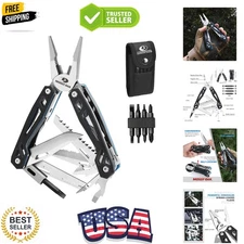 Multitool, 21-in-1 Stainless Steel Pocket Knife with G10 Handle, Screwdriver ...